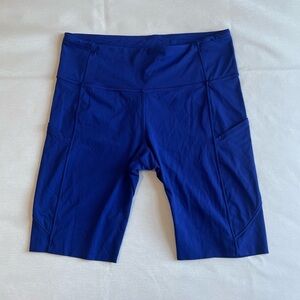 lululemon athletica Cobalt Blue Bike Shorts